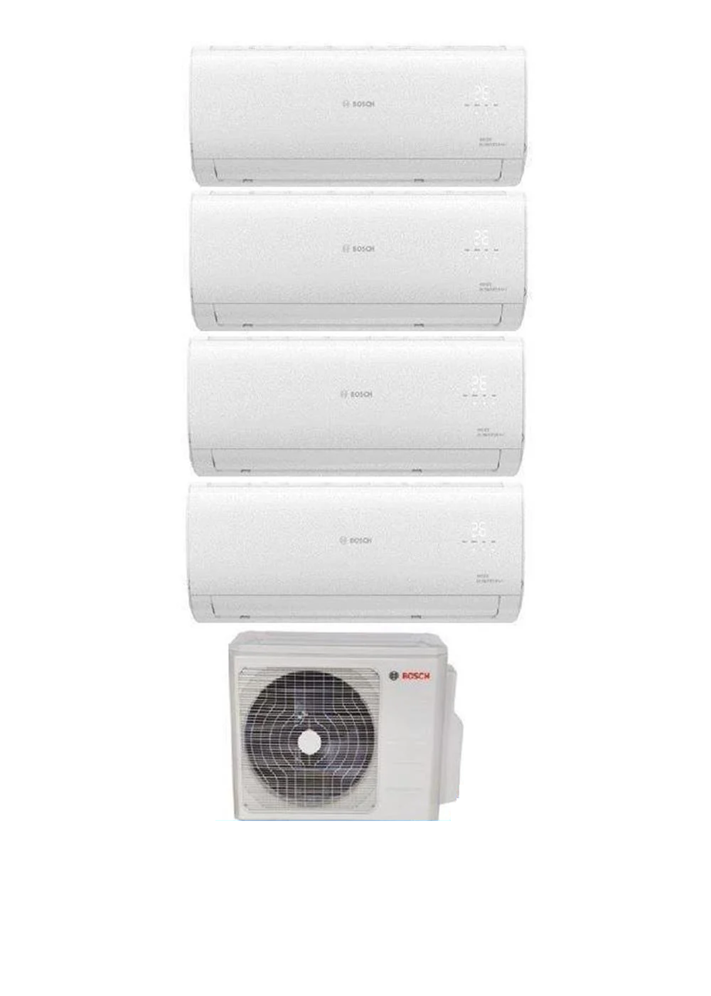 Bosch Multi Split İnverter Klima 42000 Btu 1 Dış + 4 İç Ünite 9+12+12+18 Btu